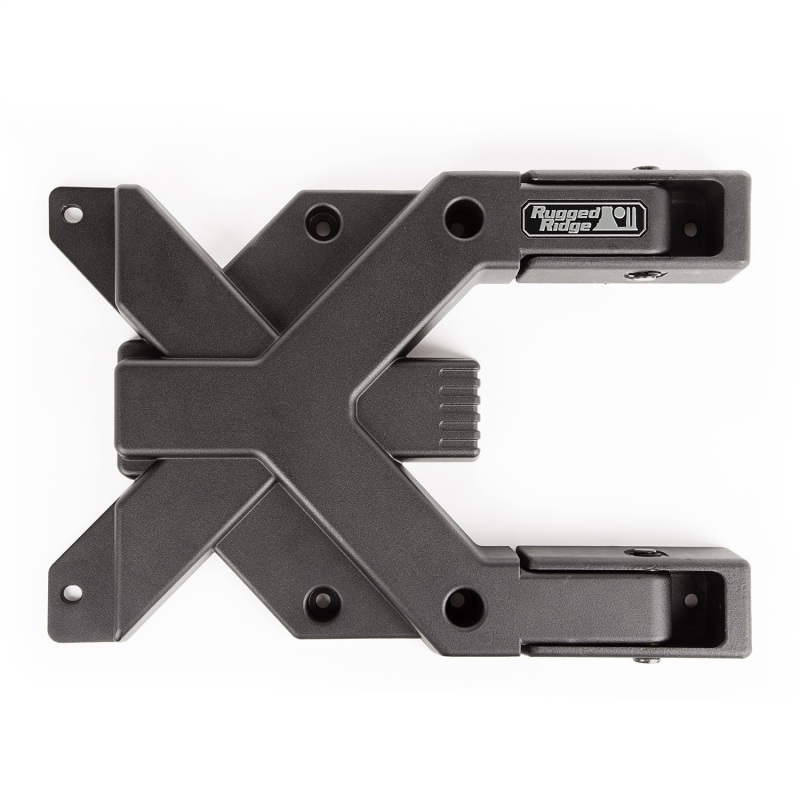 Jeep Wrangler Spare Tire Carrier Hinge - Rugged Ridge - Spartacus HD - Black Textured Powder Coat - `97-`06